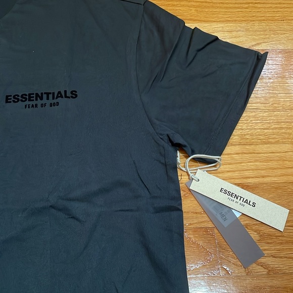 Fear of God Essentials Shirt Black Size XL (Brand New) - Picture 9 of 14